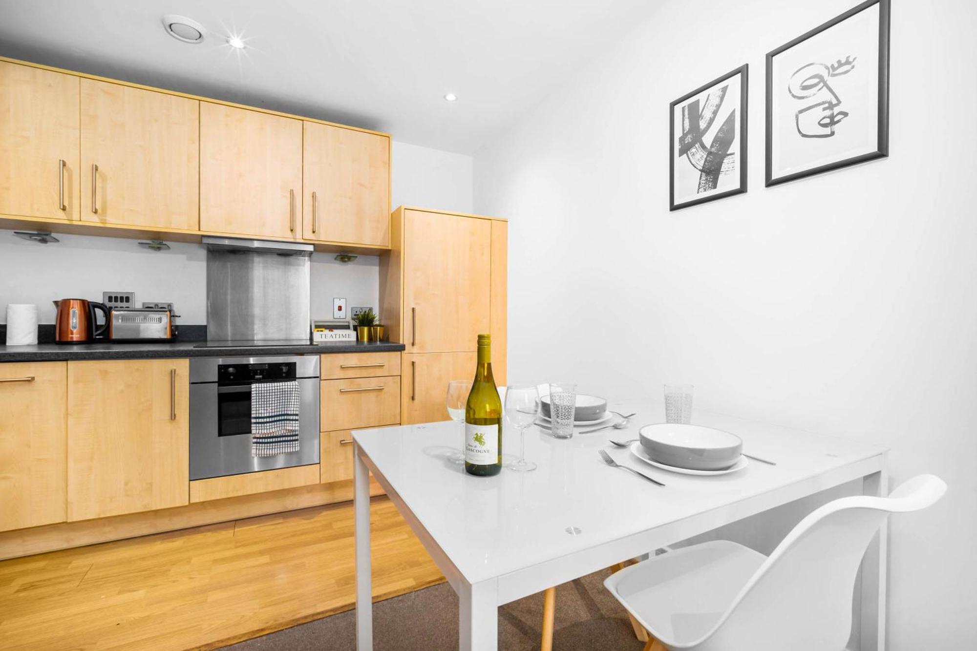 Beautiful City Centre - 1 Bedroom Apt With Secure Parking - Top Rated - 85Cc Birmingham Zewnętrze zdjęcie